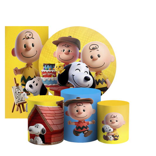 Arte Digital Painel de Festa - Snoopy 804766