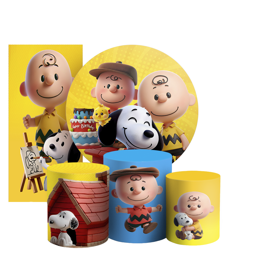 Arte Digital Painel de Festa - Snoopy 804766