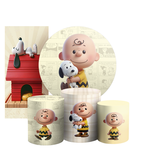 Arte Digital Painel de Festa - Snoopy 804767