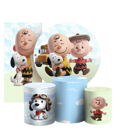 Arte Digital Painel de Festa - Snoopy 804768