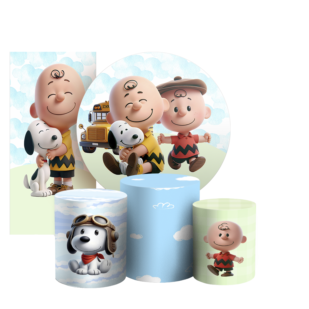 Arte Digital Painel de Festa - Snoopy 804768