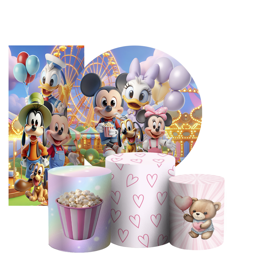 Arte Digital Painel de Festa - Turma Do Mickey E Minnie 804773