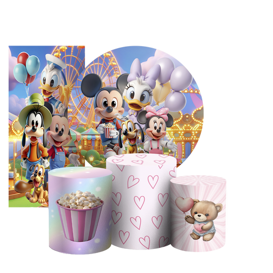 Arte Digital Painel de Festa - Turma Do Mickey E Minnie 804773