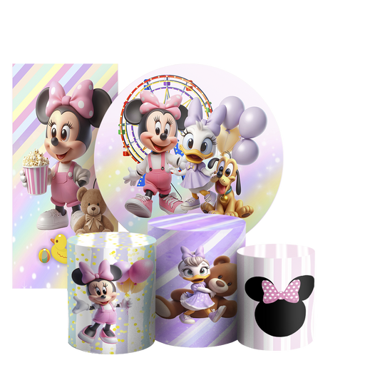 Arte Digital Painel de Festa - Turma Do Mickey E Minnie 804775
