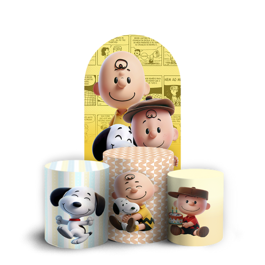 Arte Digital Painel de Festa - Snoopy 804792