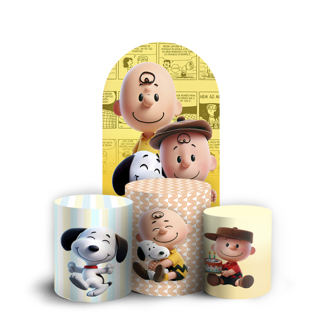 Arte Digital Painel de Festa - Snoopy 804792