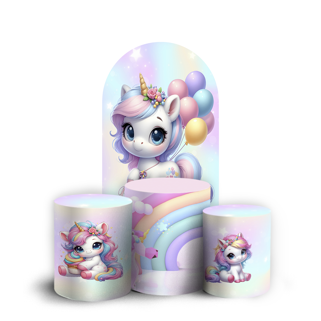 Arte Digital Painel de Festa - Unicornio 804794
