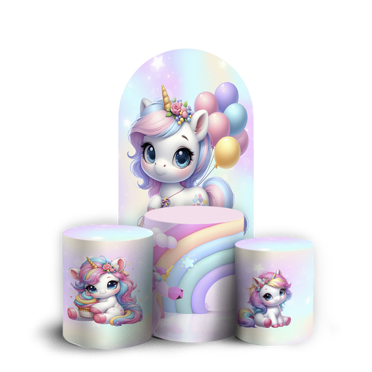 Arte Digital Painel de Festa - Unicornio 804794