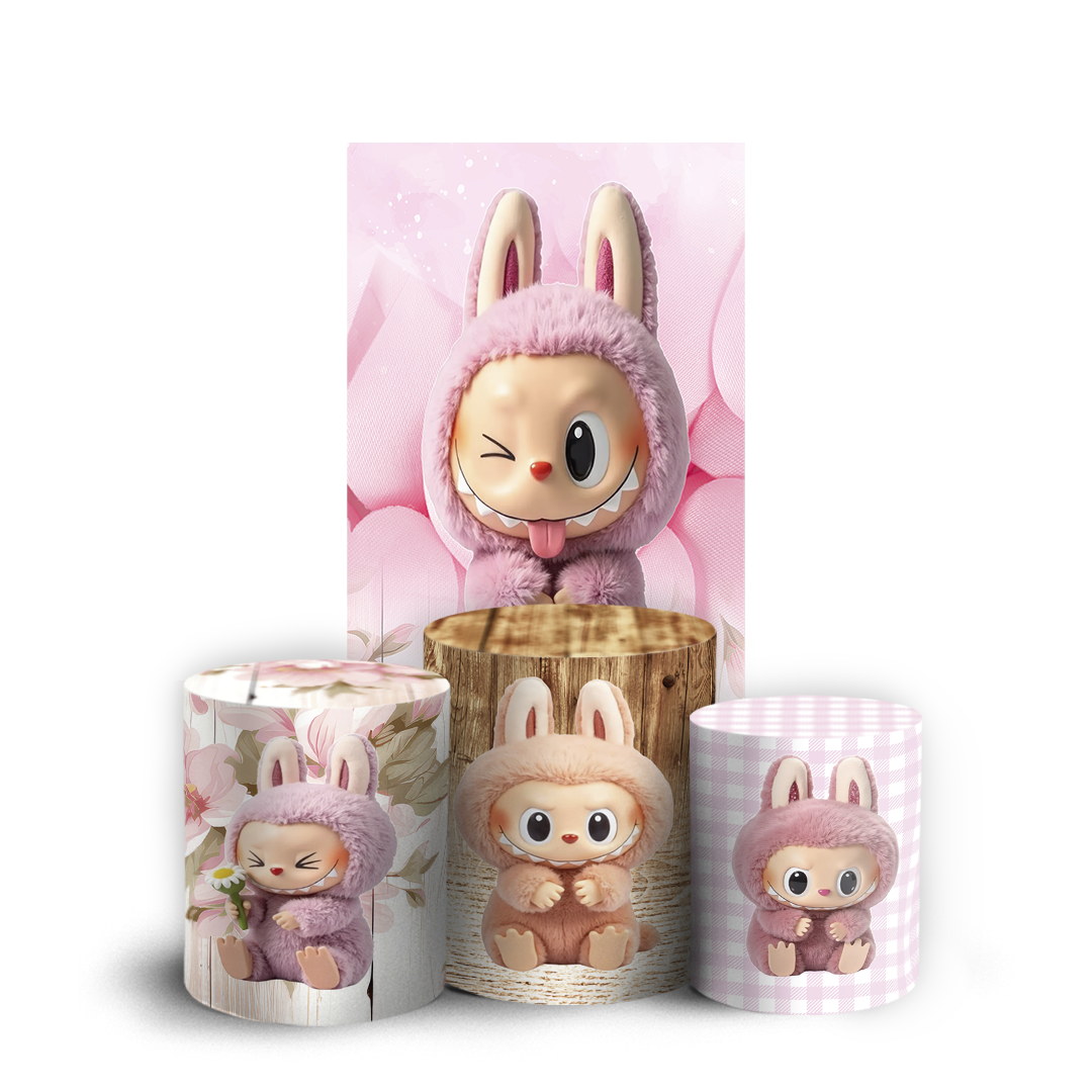 Arte Digital Painel de Festa - Labubu 804807