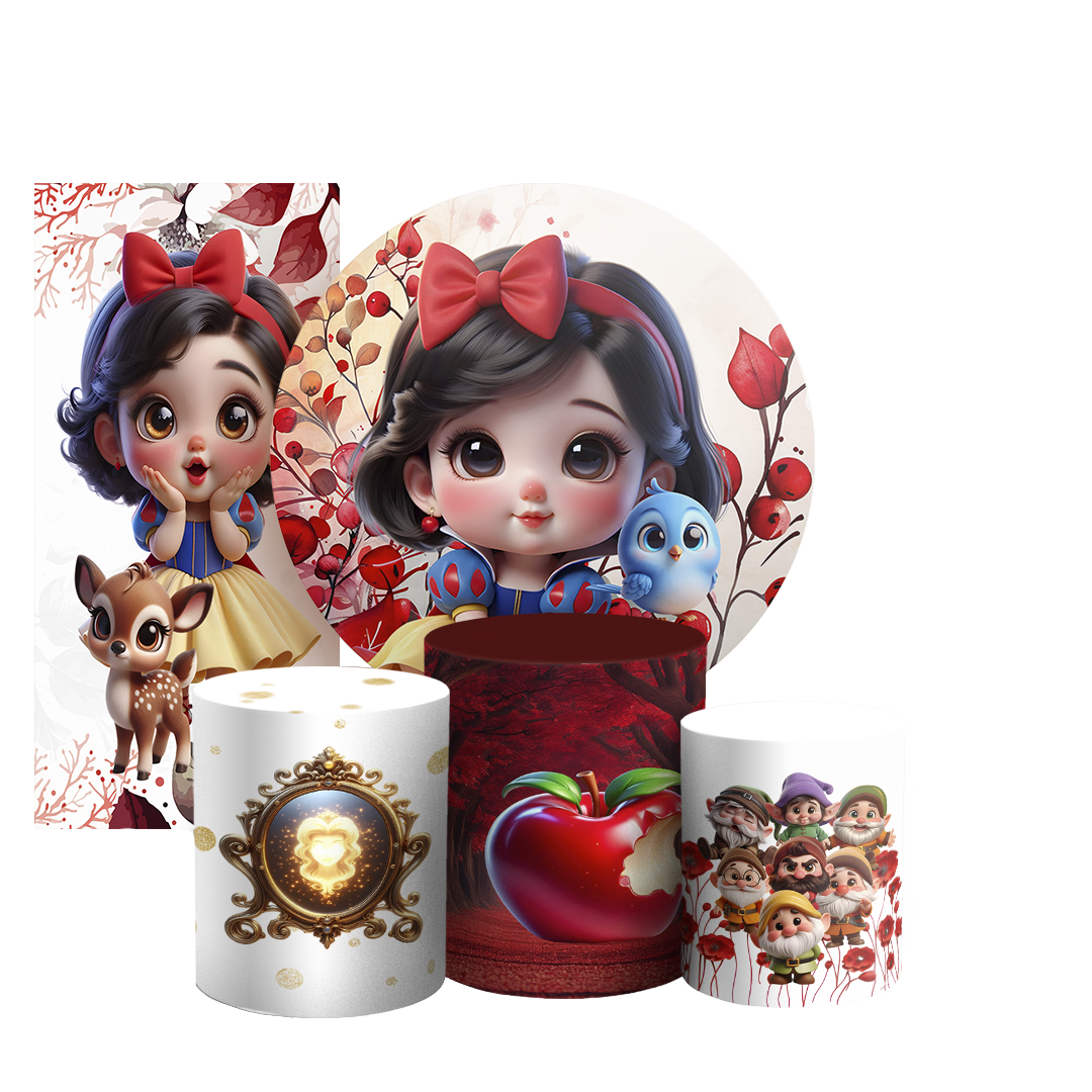 Arte Digital Painel de Festa - Branca de Neve 804825