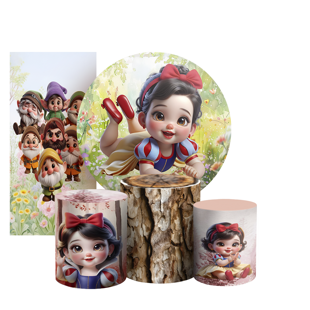 Arte Digital Painel de Festa - Branca de Neve 804828