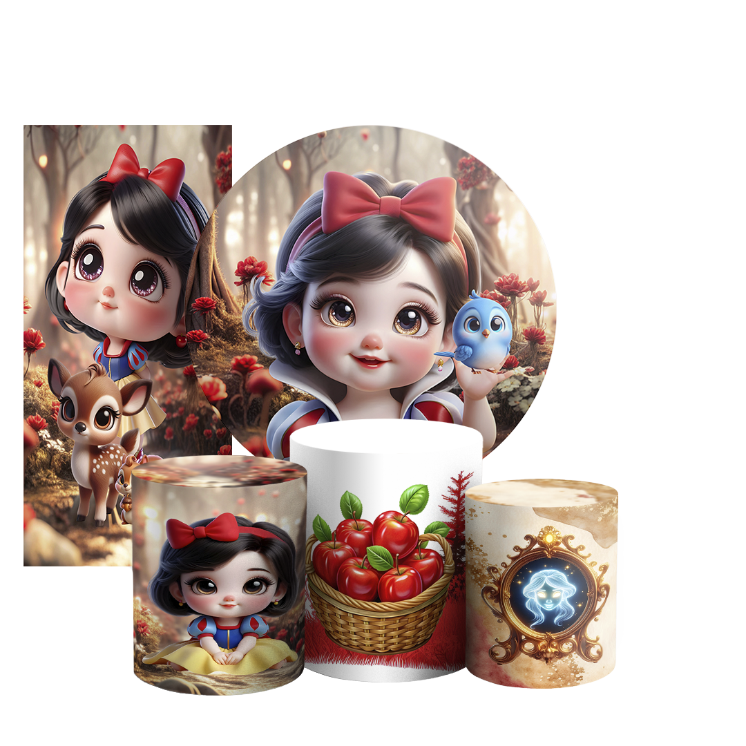 Arte Digital Painel de Festa - Branca de Neve 804829