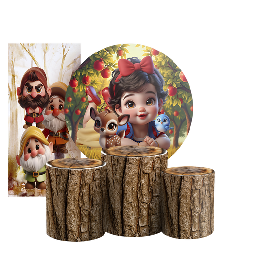 Arte Digital Painel de Festa - Branca de Neve 804830