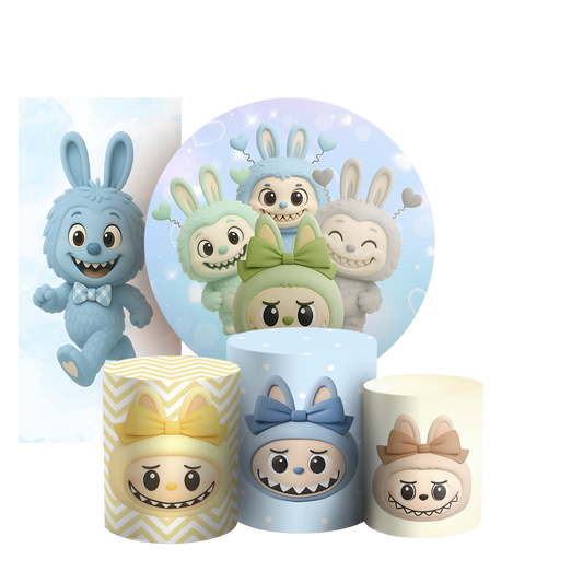 Arte Digital Painel de Festa - Labubu 804837