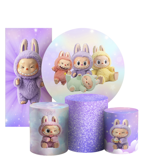 Arte Digital Painel de Festa - Labubu 804840