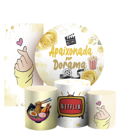 Arte Digital Painel de Festa - Dorama 804885