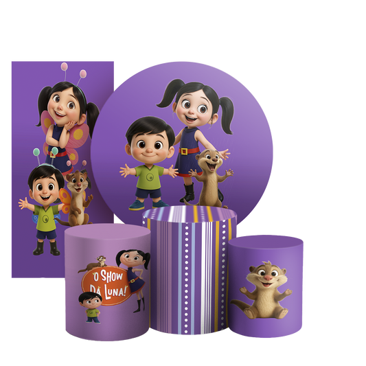 Arte Digital Painel de Festa - Show Da Luna 804897