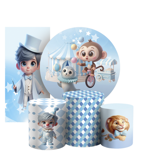 Arte Digital Painel de Festa - Circo 804914