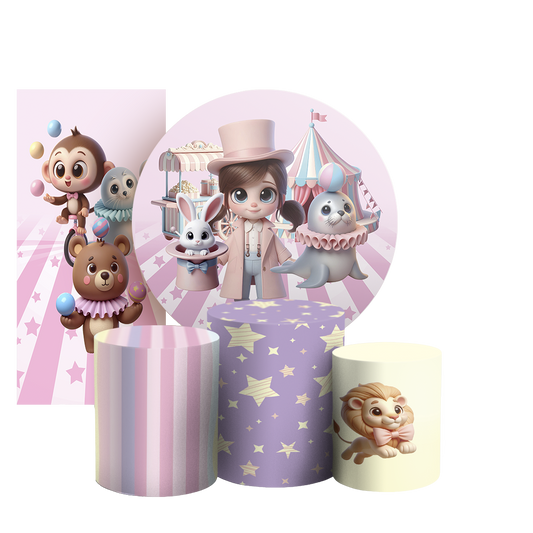 Arte Digital Painel de Festa - Circo 804915