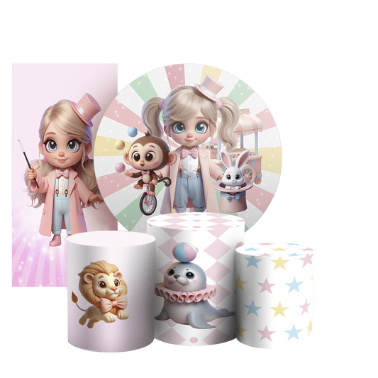 Arte Digital Painel de Festa - Circo 804916