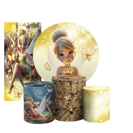 Arte Digital Painel de Festa - Sininho Tinkerbell 804949