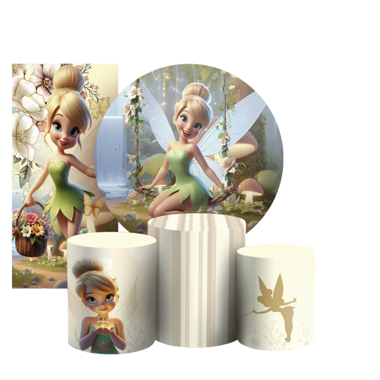 Arte Digital Painel de Festa - Sininho Tinkerbell 804951