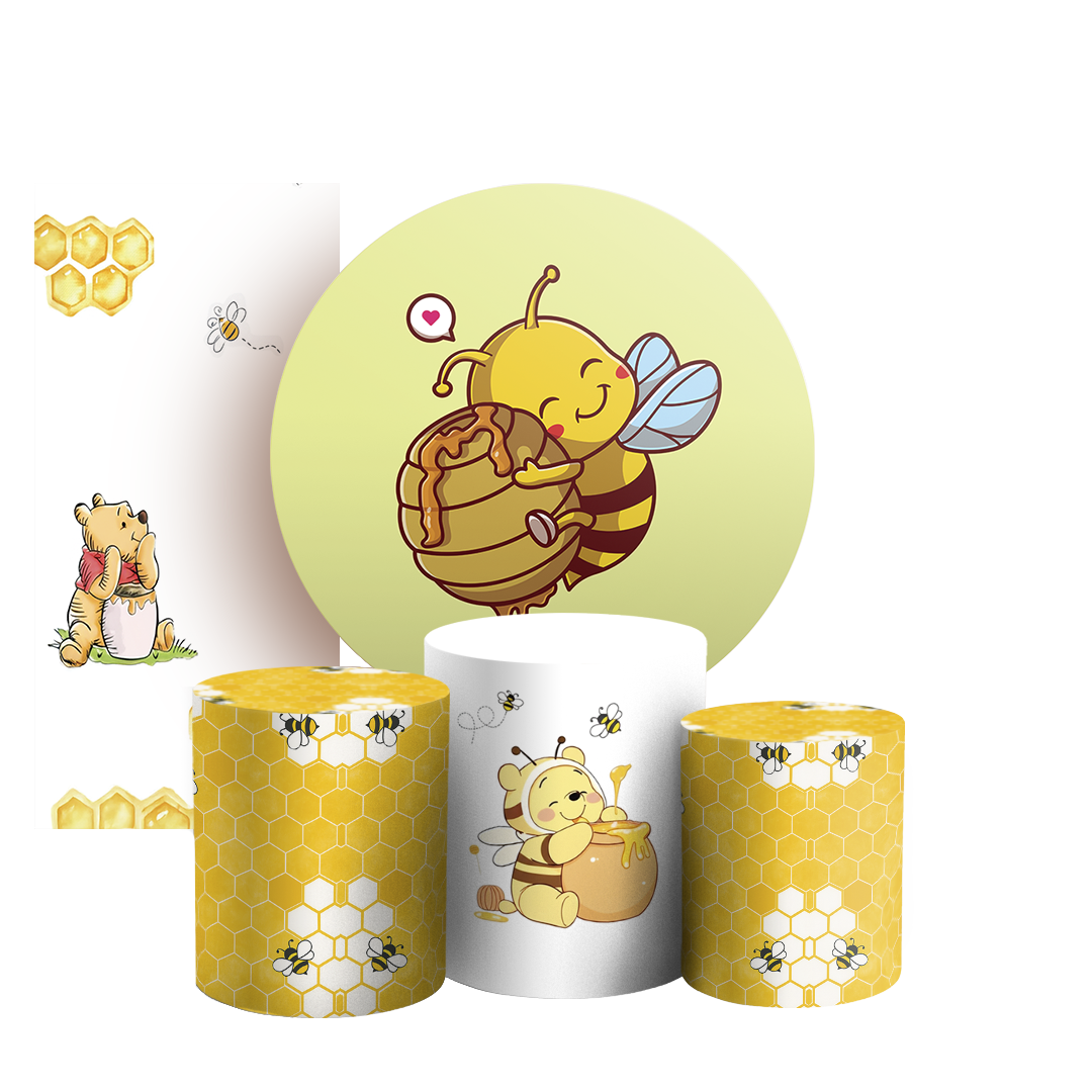 Arte Digital Painel de Festa - Abelha 804952