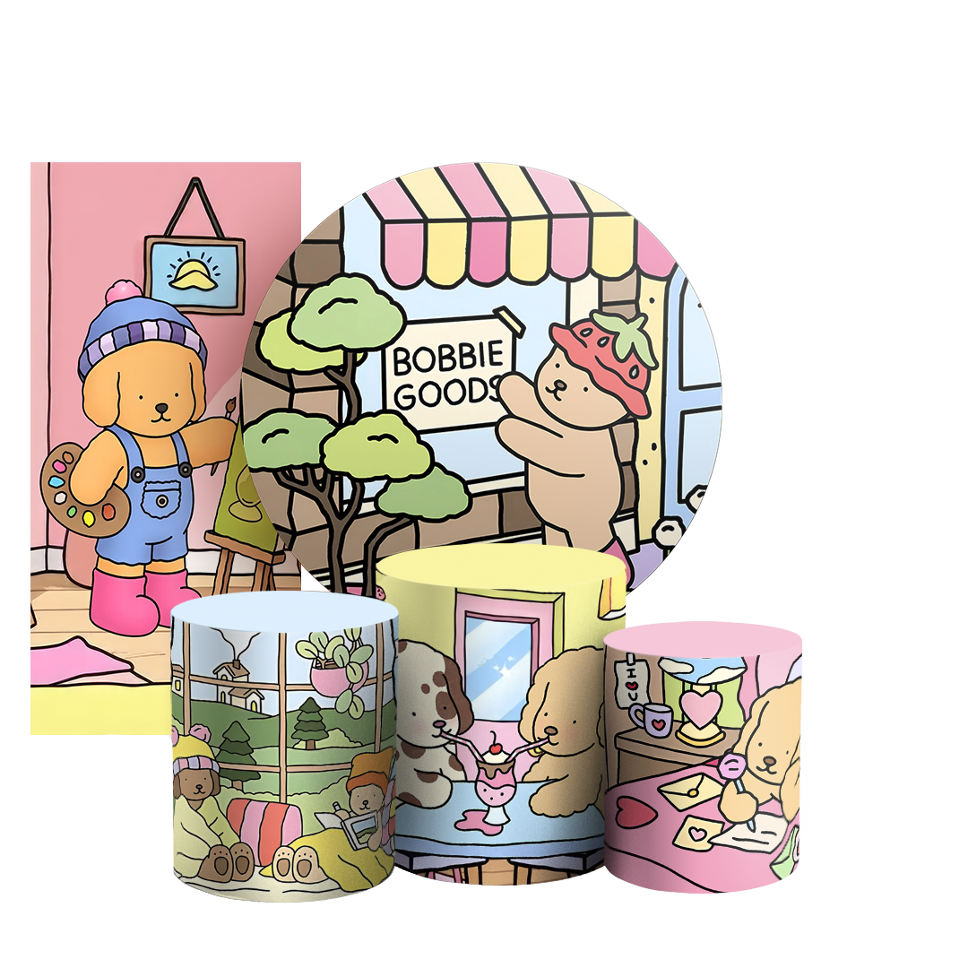 Arte Digital Painel de Festa - Bobbie Goods804962