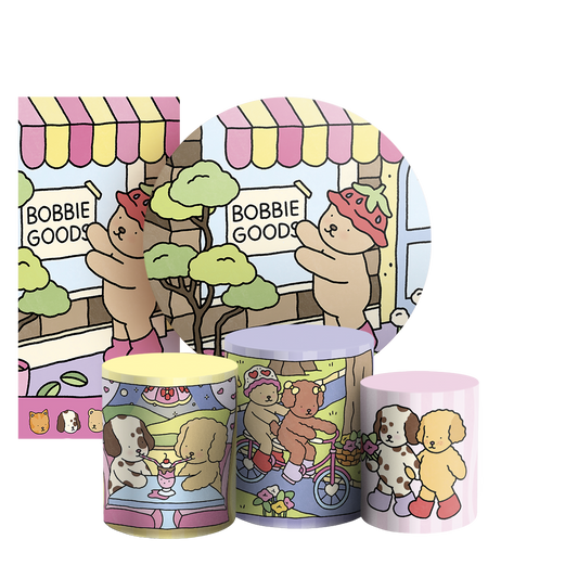 Arte Digital Painel de Festa - Bobbie Goods --804965