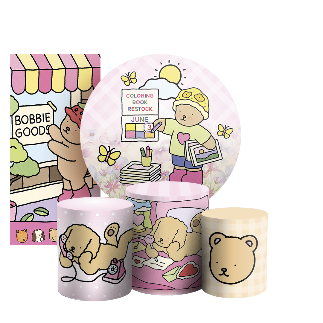 Arte Digital Painel de Festa - Bobbie Goods --804966