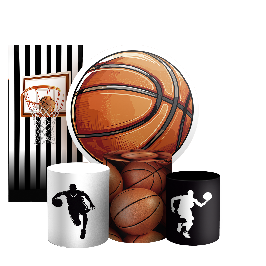 Arte Digital Painel de Festa - Basquete 804976