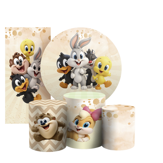 Arte Digital Painel de Festa - Looney Tunes 804984