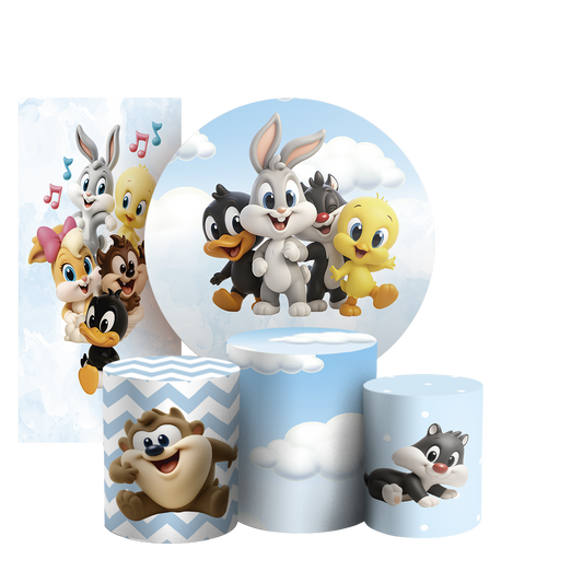 Arte Digital Painel de Festa - Looney Tunes 804985