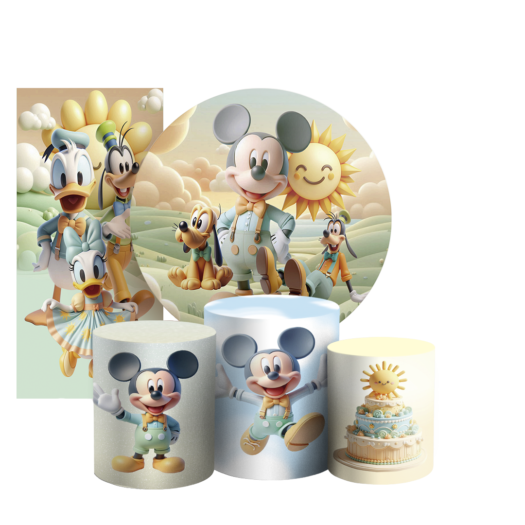 Arte Digital Painel de Festa - Mickey 804987