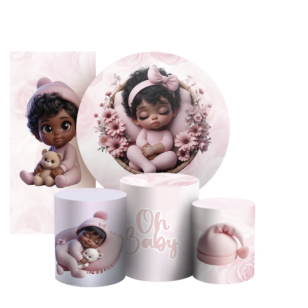 Arte Digital Painel de Festa - Oh Baby 804999