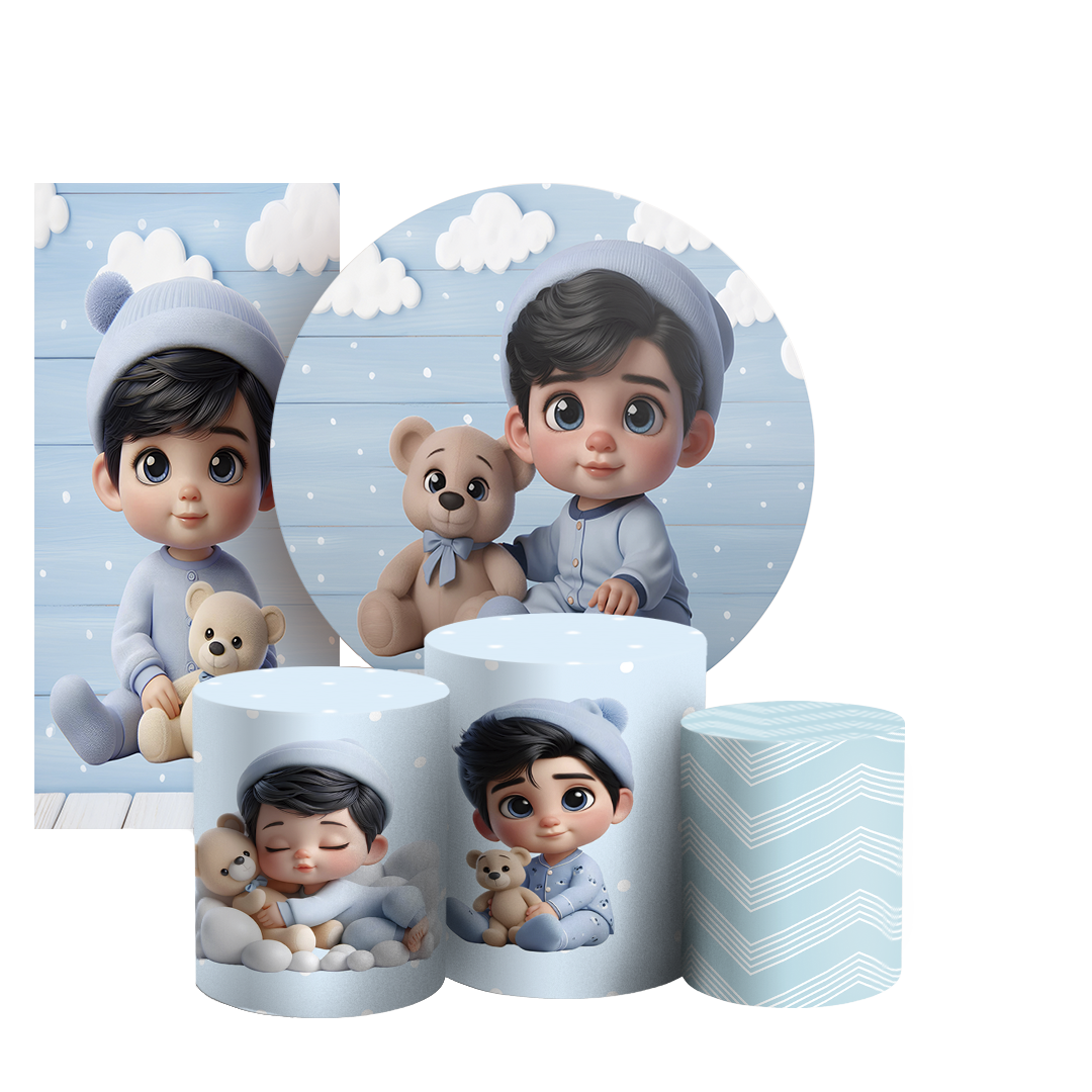 Arte Digital Painel de Festa - Oh Baby 805002