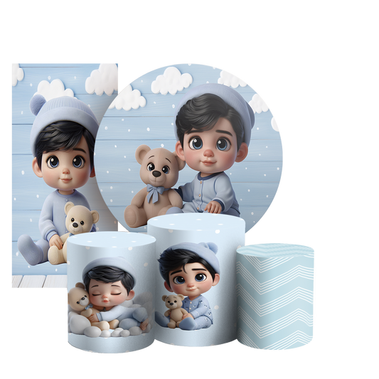 Arte Digital Painel de Festa - Oh Baby 805002