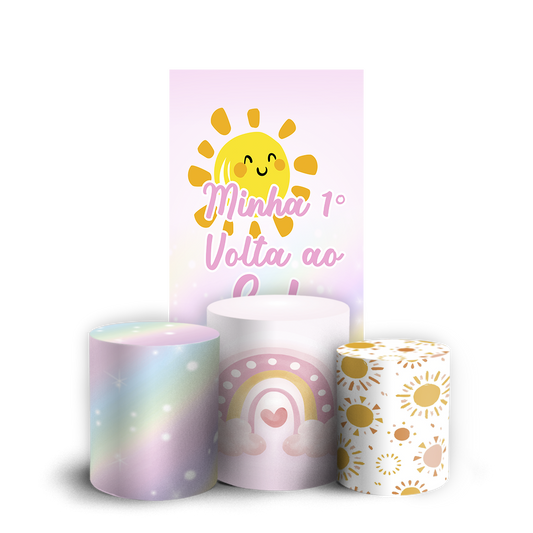 Arte Digital Painel de Festa - Volta Ao Sol 805015