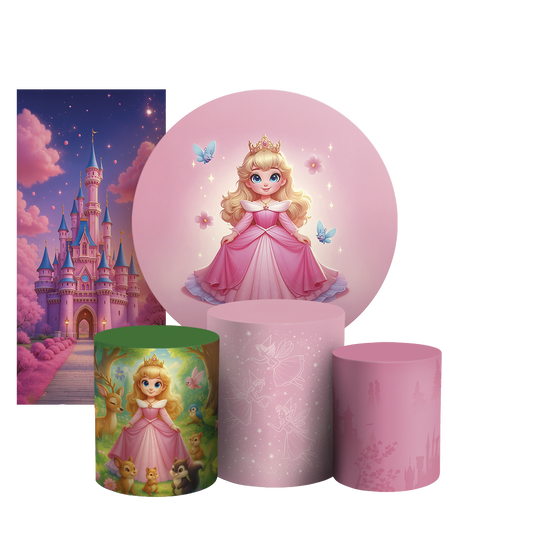 Arte Digital Painel de Festa - Princesa Aurora Bela Adormecida 805019