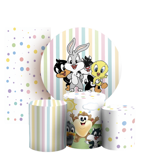 Arte Digital Painel de Festa - Looney Tunes 805023