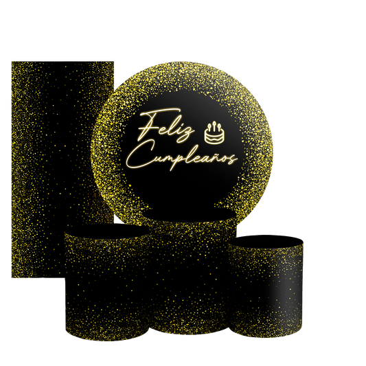 Arte Digital Painel de Festa - Feliz Cumpleaños ES 805031