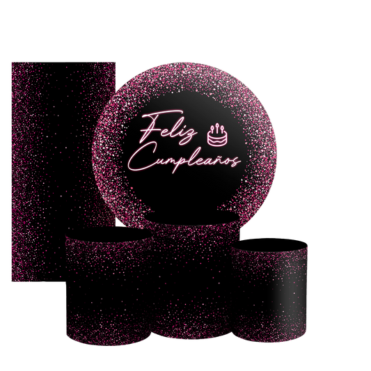 Arte Digital Painel de Festa - Feliz Cumpleaños ES 805033