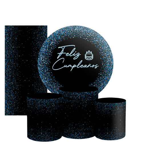 Arte Digital Painel de Festa - Feliz Cumpleaños ES 805034