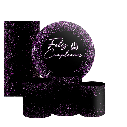 Arte Digital Painel de Festa - Feliz Cumpleaños ES 805035