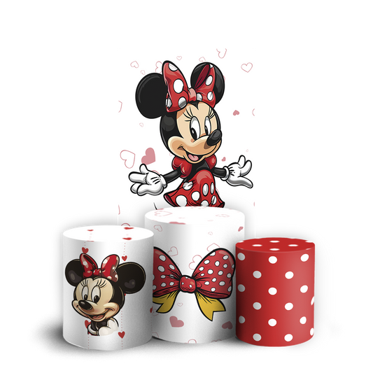 Arte Digital Painel de Festa - Minnie 805102