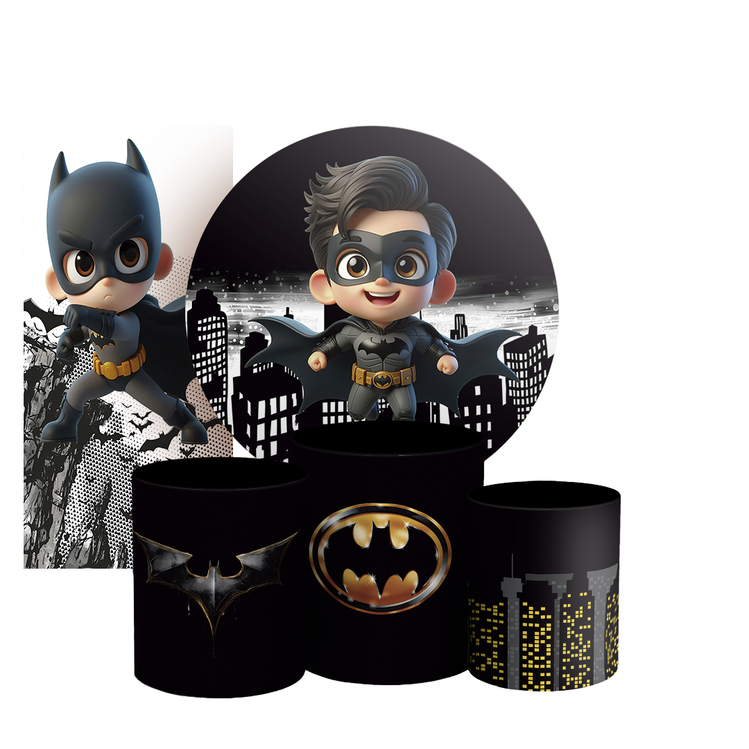 Arte Digital Painel de Festa - Batman 805211