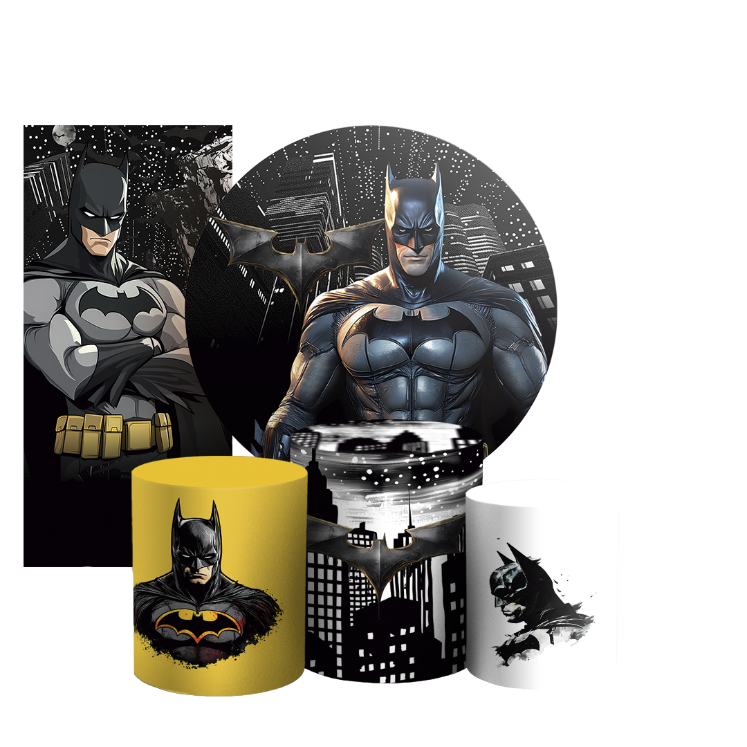 Arte Digital Painel de Festa - Batman 805212