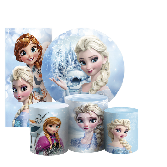 Arte Digital Painel de Festa - Frozen 805238
