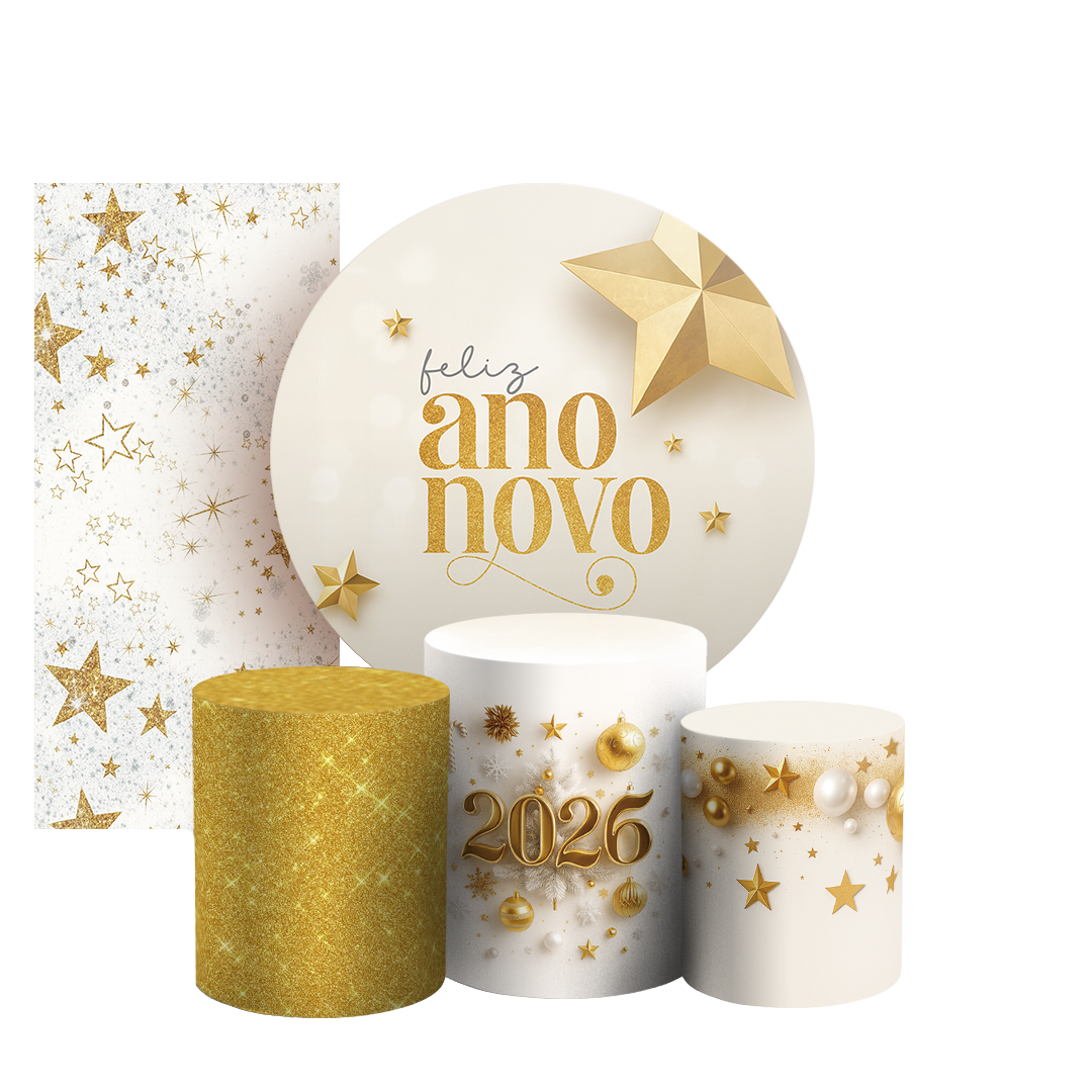 Arte Digital Painel de Festa - Ano Novo 805259