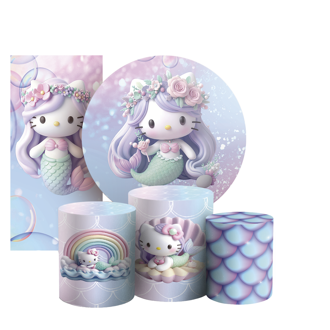 Arte Digital Painel de Festa - Hello Kitty 805279